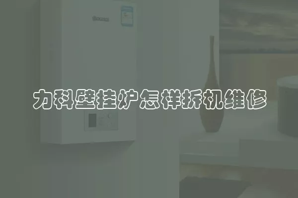 力科壁挂炉怎样拆机维修