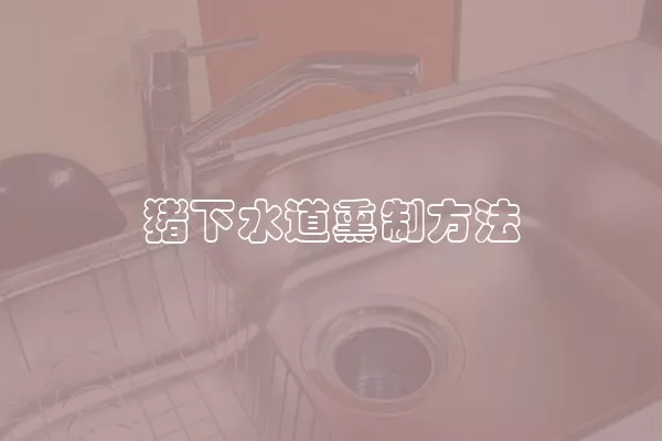 猪下水道熏制方法