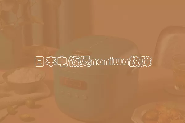 日本电饭煲naniwa故障