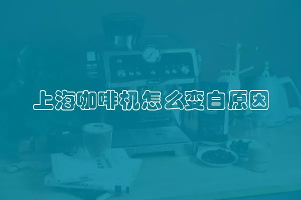 上海咖啡机怎么变白原因