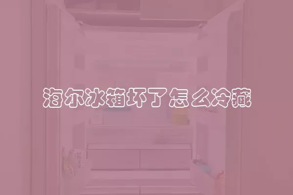 海尔冰箱坏了怎么冷藏