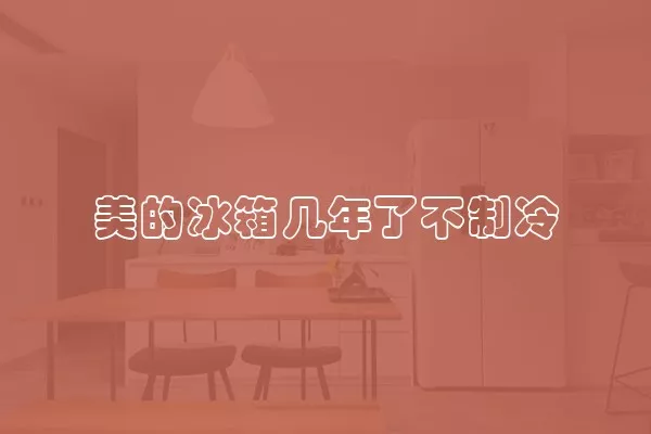 美的冰箱几年了不制冷