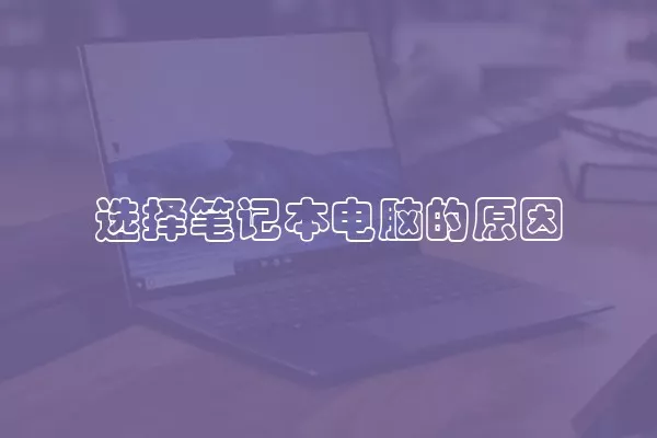 选择笔记本电脑的原因