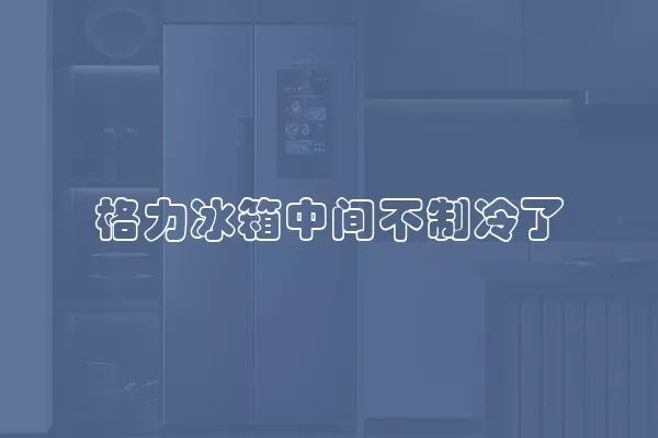 格力冰箱中间不制冷了