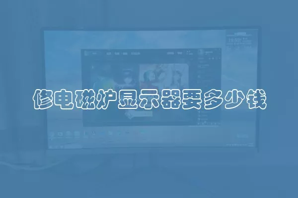 修电磁炉显示器要多少钱