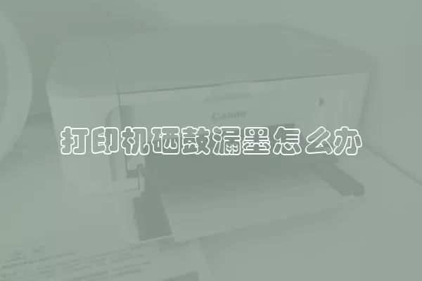 打印机硒鼓漏墨怎么办