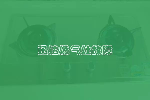 迅达燃气灶故障