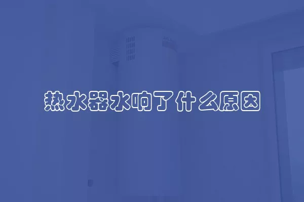 热水器水响了什么原因