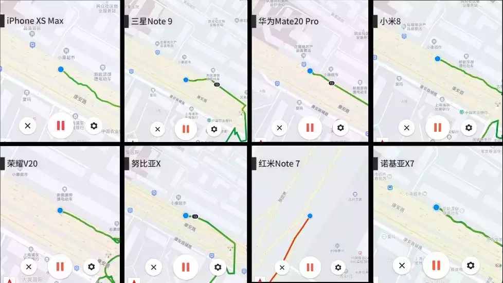 8款手机GPS导航横向对比测评