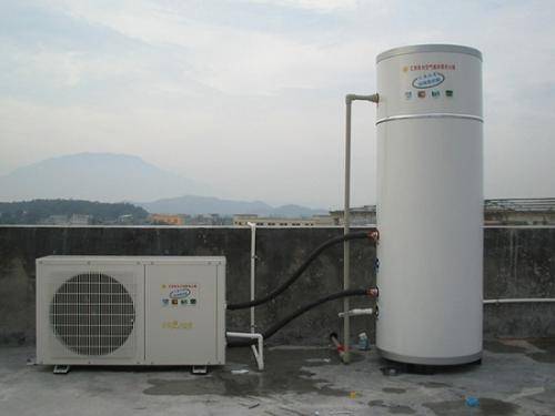 空气能热水器工作原理